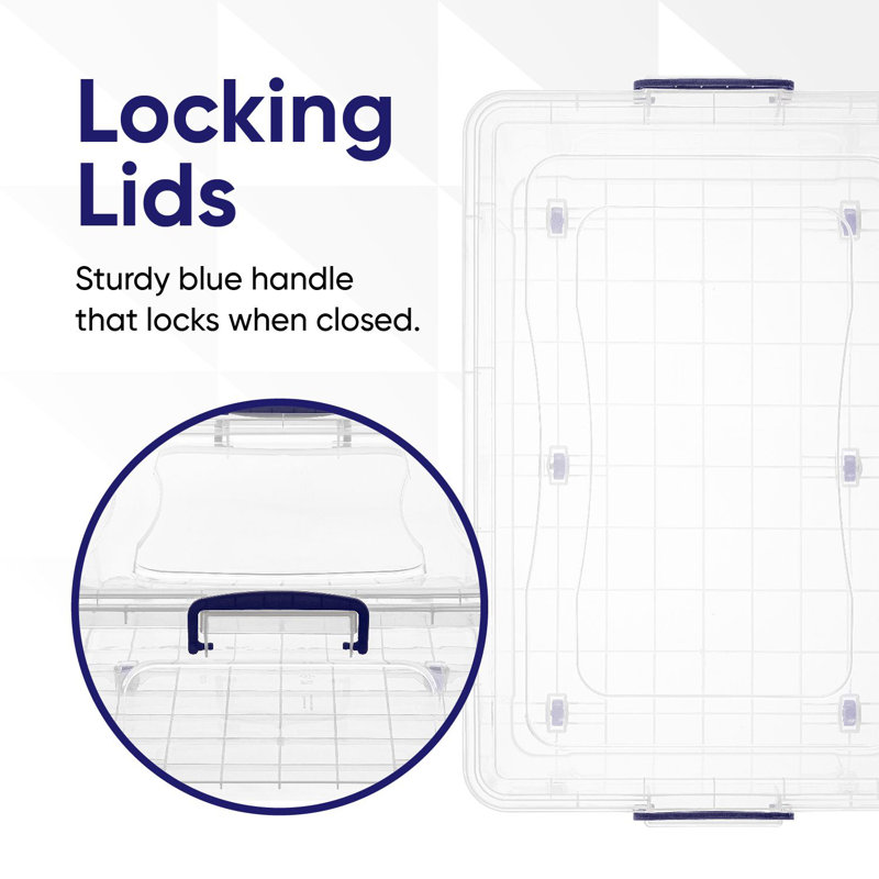 Rebrilliant Plastic Underbed Storage