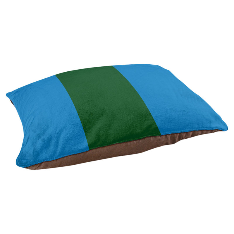 Coussin Milwaukee, Bleu des Grands Lacs / vert de Good Land / bleu de, Très grand (l 50 po x P 40 po x H 17 po)