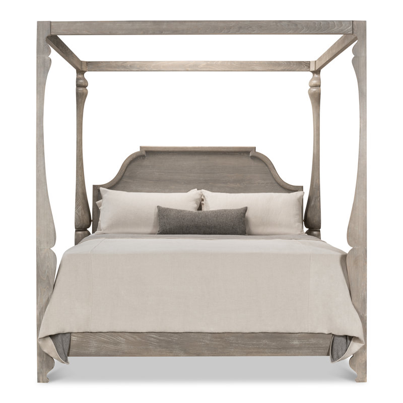 Madeline Solid Wood Canopy Bed