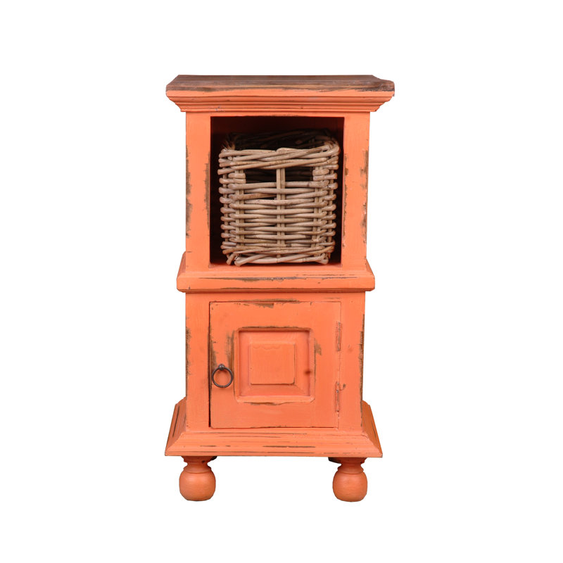 Aule Solid Wood End Table