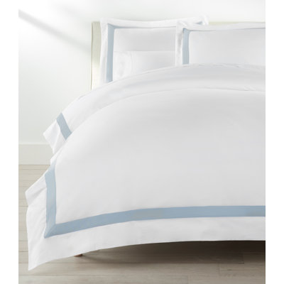 Soprano Trim 100% Cotton Sateen Duvet Cover