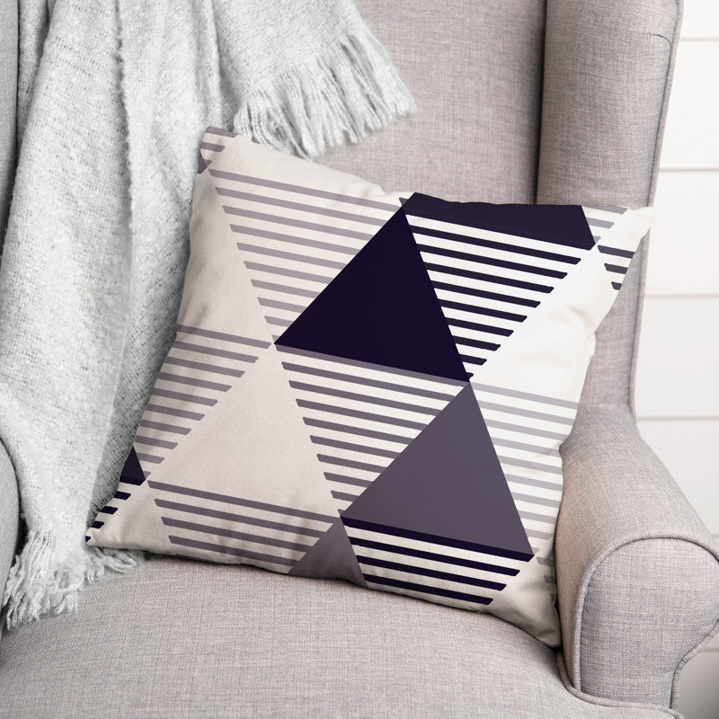  Coussin décoratif intérieur / extérieur, Bleu marine