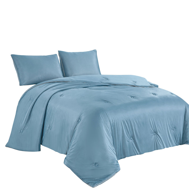 Ensemble d'édredon 3 pièces Libitina, Queen Comforter + 2 Shams