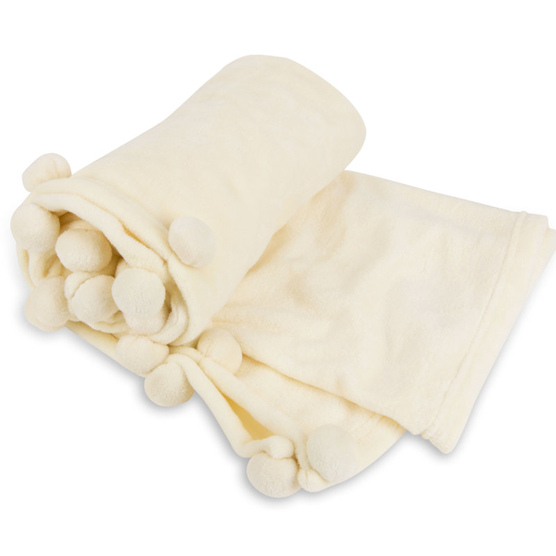 Throw Blanket, Queen, Taupe