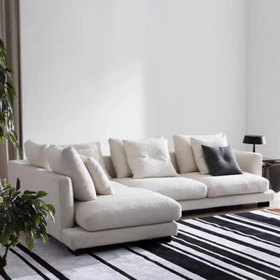 Canapé modulaire 2 pièces rembourré