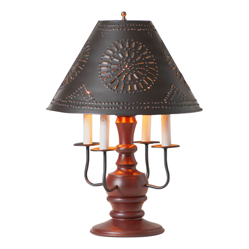Lampe de table, Rouge