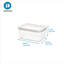 Contenant alimentaire empilable 3 tasses Ecozen