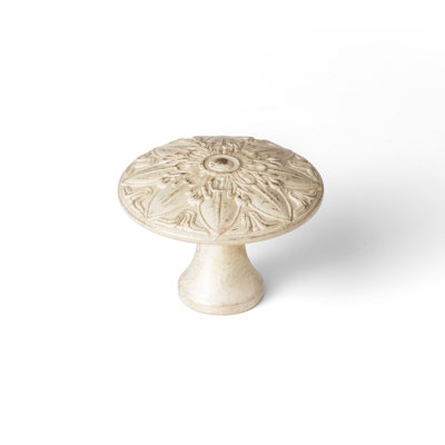 Poignée champignon 1 1/3 po de style rétro médiéval