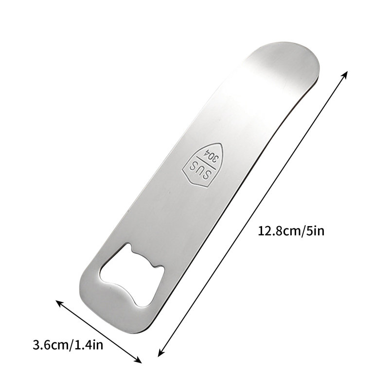 Ouvre-bouteille d'eau 304, Argent
