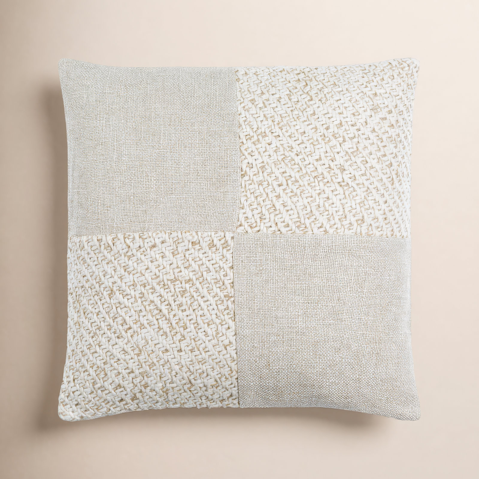 Daveney Pillow Cover, Polyester/Polyfill, 18" x 18"