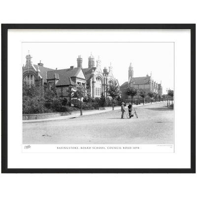 Basingstoke, Board School, Council Road 1898 by Francis Frith - Single Picture Frame Print