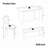 6-Piece Dining Set with Table, Four Chairs, and Bench-660527501-660527508