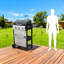 Barbecue au gaz avec 3 brûleurs