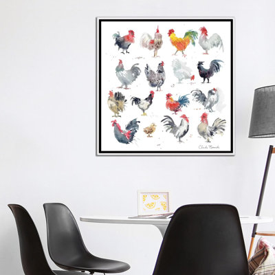 Mini Chickens par Claudia Bianchi - reproduction d'art
