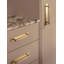 Poignée barre rétro en forme de broche avec plaque arrière (G015)-121304157-121304158