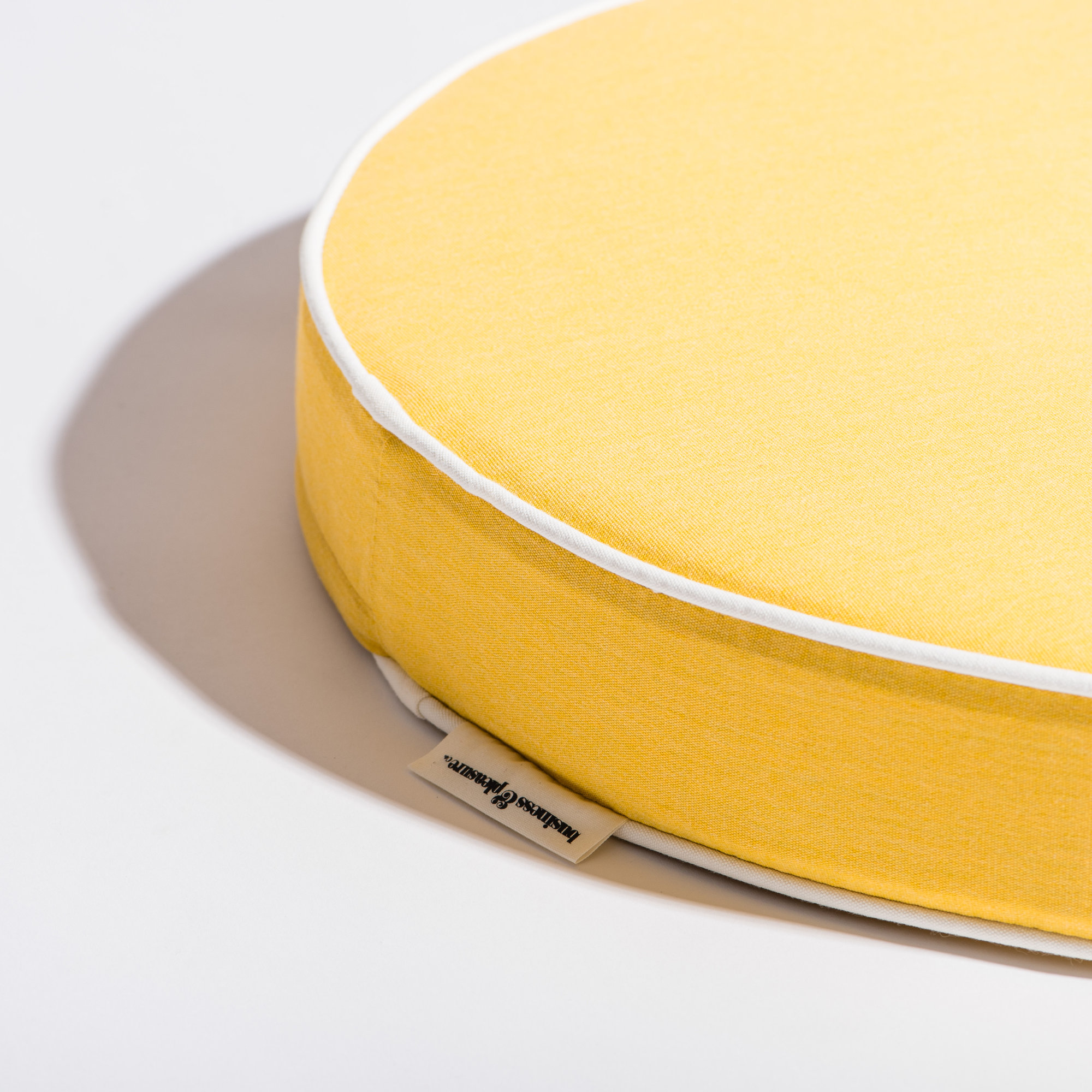 Rivie Outdoor Seat Cushion, Yellow