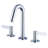 Amalfi Widespread Bathroom Faucet with Drain Assembly-35943690