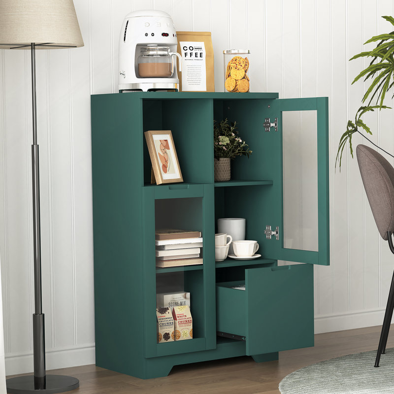 Bellavance Accent Cabinet, Green