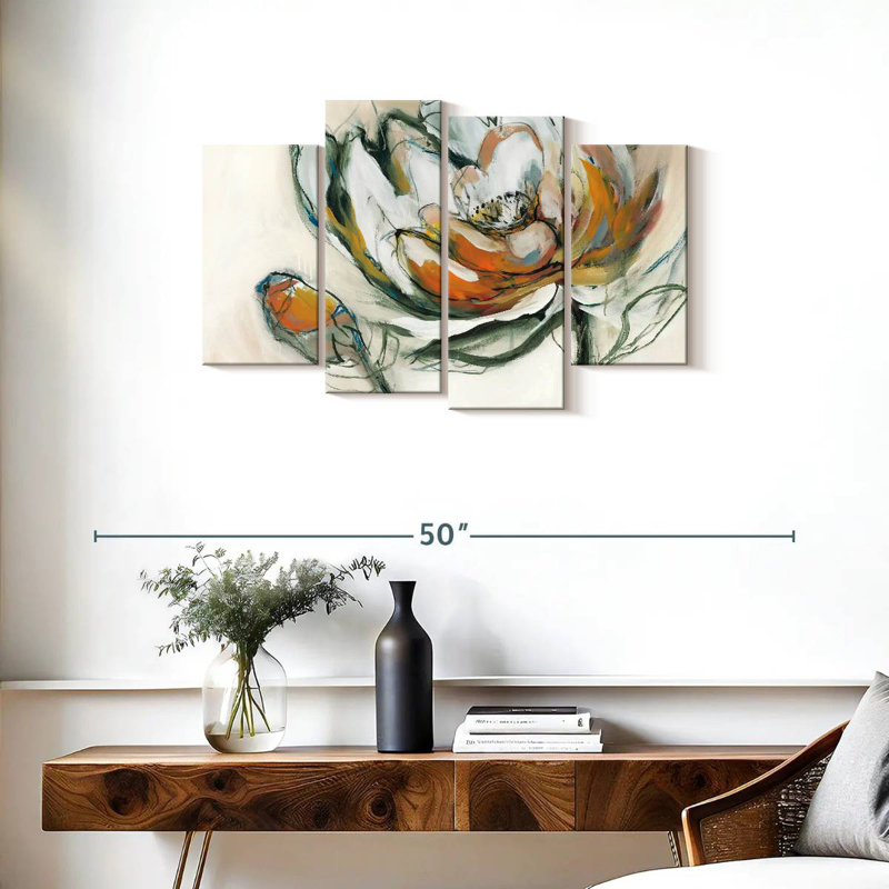 Avery Bloomed, 22" H x 36" W