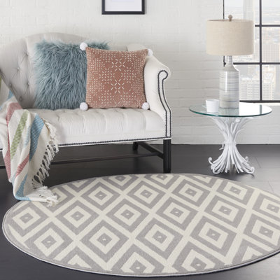 Tapis blanc Bo Bo Eclectic Bohemian