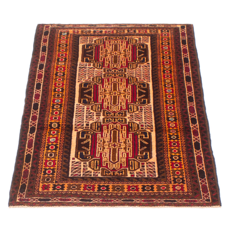 Teimani Brown Rug 2'10" x 4'9"