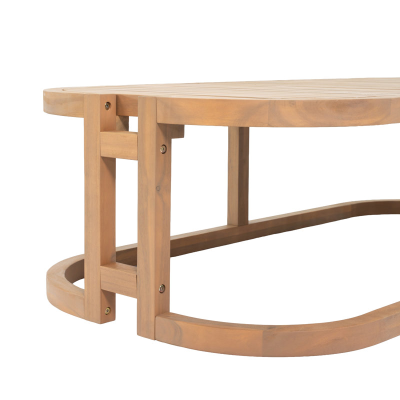 Ensemble de conversation d'extérieur avec coussins 4 pièces Acacia