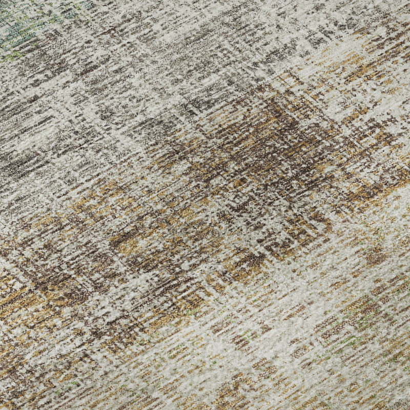 Tapis de qualité supérieure lavable à la machine Mayfield AMF2388, Mastic, 10 pi x 14 pi