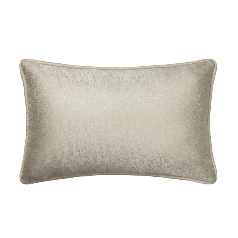 PIXEL PILLOW COVER Abstract Pillow Cover, Ivory