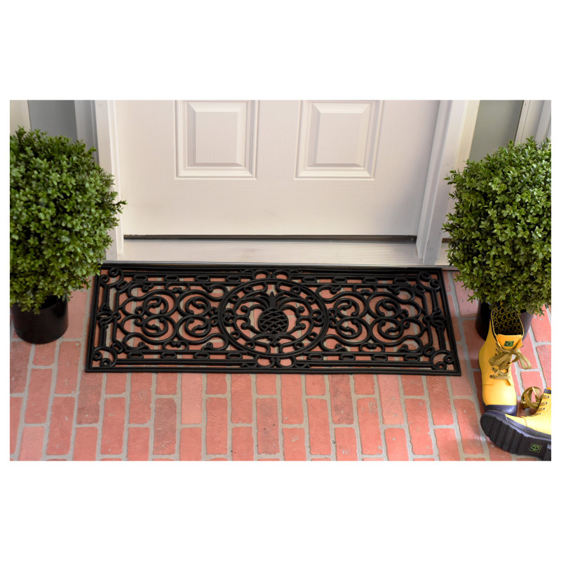 Sinderen Non-Slip Outdoor Doormat, Rectangle 1'5" x 3'5"
