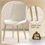 Ensemble de 4 chaises de salle à manger de style moderne