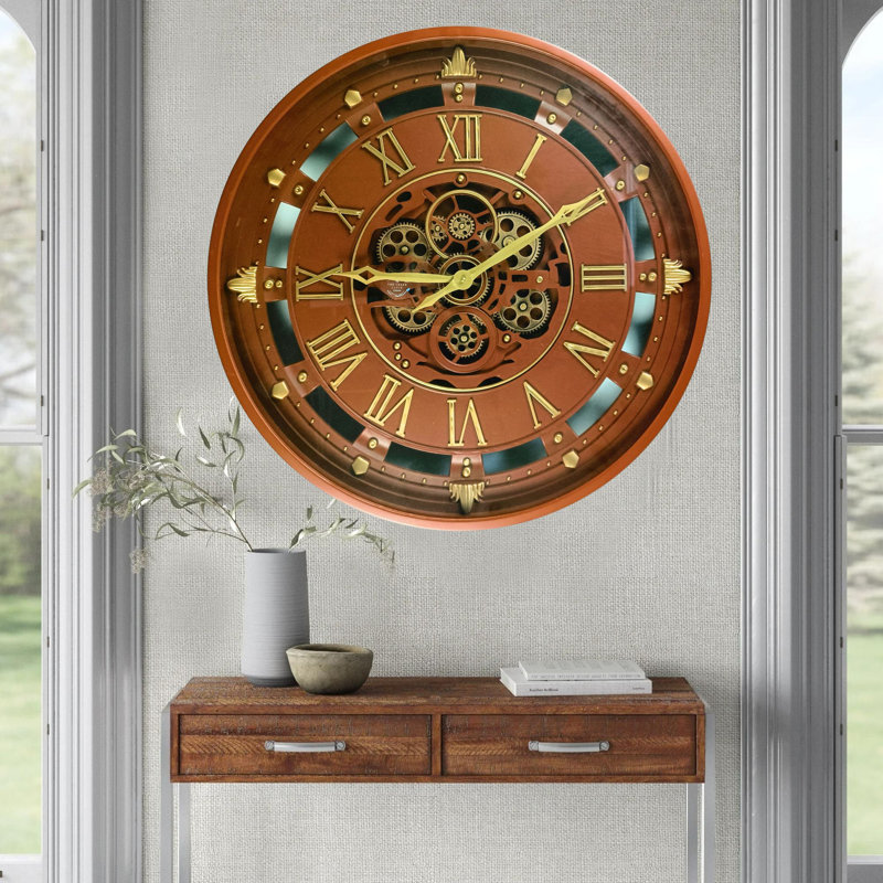 Wall Clock, Brown