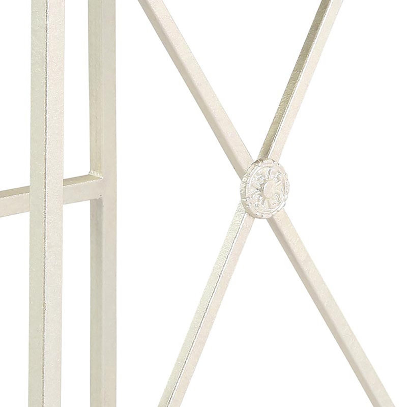 Medallion Bar Stool, A La Mode Ivory/Oyster White