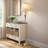 63" Porcelain Floor Lamp With Floral & Bird Design And Linen Shade, Adjustable Arm, E26 LED Bulb Included
