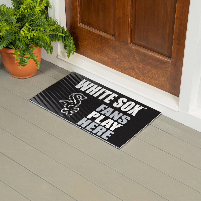 Tapis en PVC Chicago White Sox Fan, 28 po x 16 po