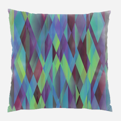 Coussin décoratif géométrique