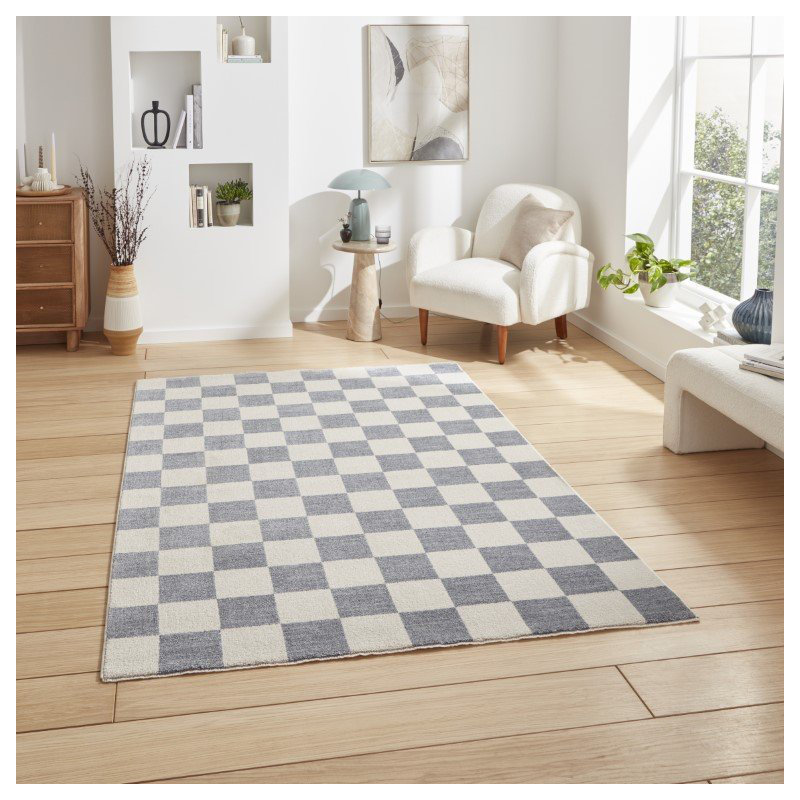 Paulean area rug Machine Woven Rectangle Blue, Rectangle 80 x 150cm