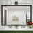 Minimalist LED Bathroom Vanity Light With Crystal Sand Acrylic Shades, 6-Light Wall Mounted Decorative Fixture For Modern Bathrooms-1101871837-1101871840-1101871842