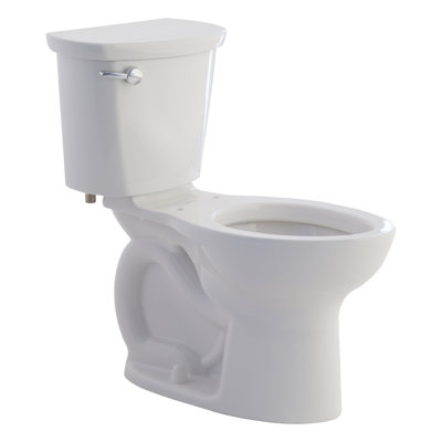 Toilette allongée deux pièces Cadet 1,28 GPF (économe en eau) avec Everclean (siège non inclus)