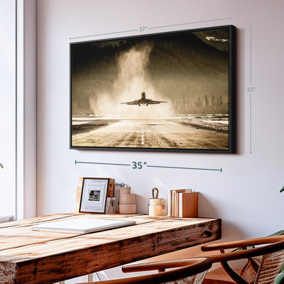 Transportation " First Class Plane Wall Art "