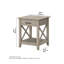 Huckins End Table with Storage-72103525