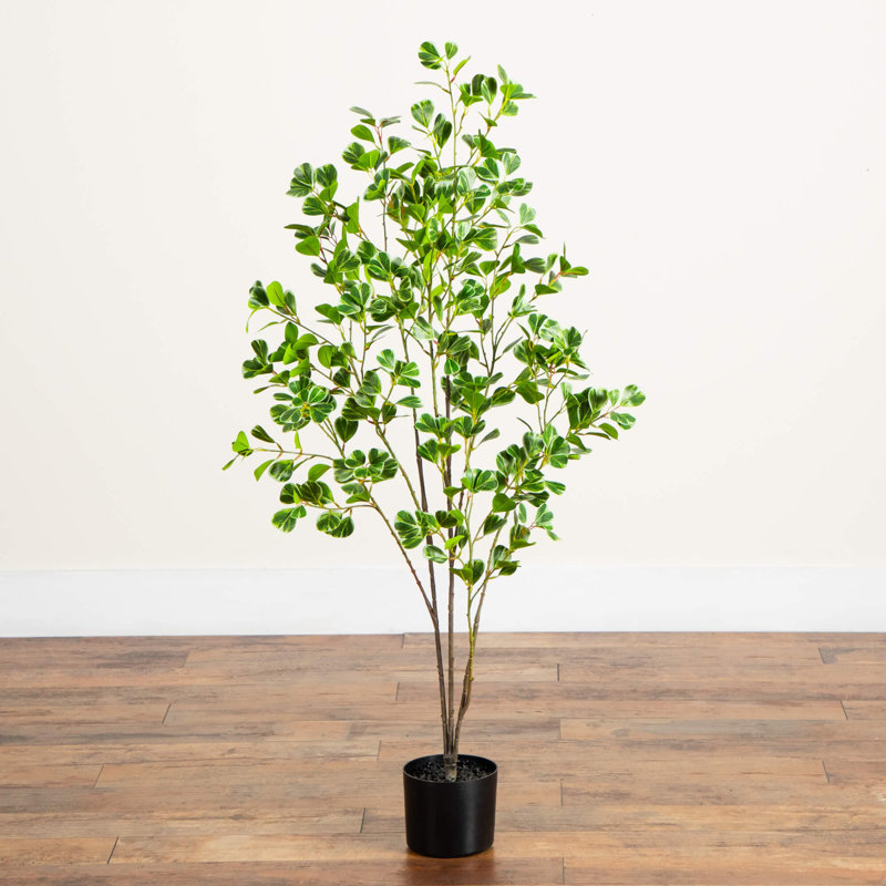 4Ft. Artificial Heart Shaped Ficus Leaf Tree
