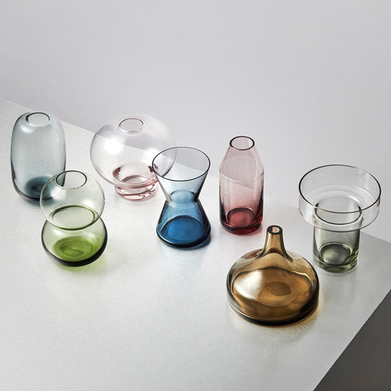 Midsummer Crystal Glass Table Vase