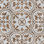 Llama Arte Loire 10" x 10" Porcelain Patterned Wall & Floor Tile