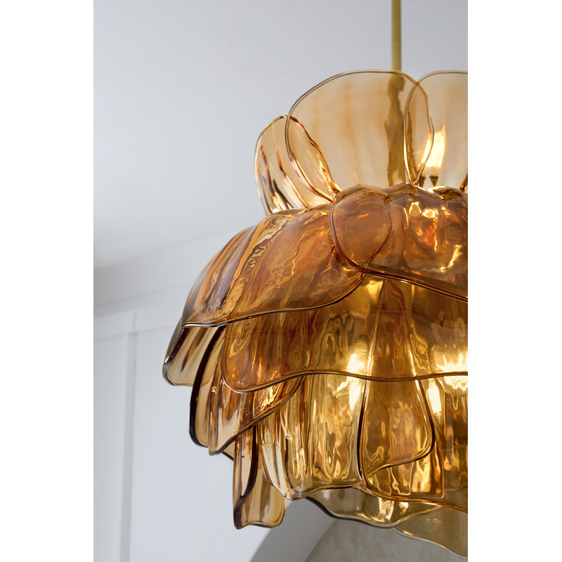 Fantine 7 - Light Chandelier, Orange