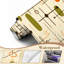 Papier peint adhésif autocollant à motif géométrique abstrait orange Mid Century-922627419
