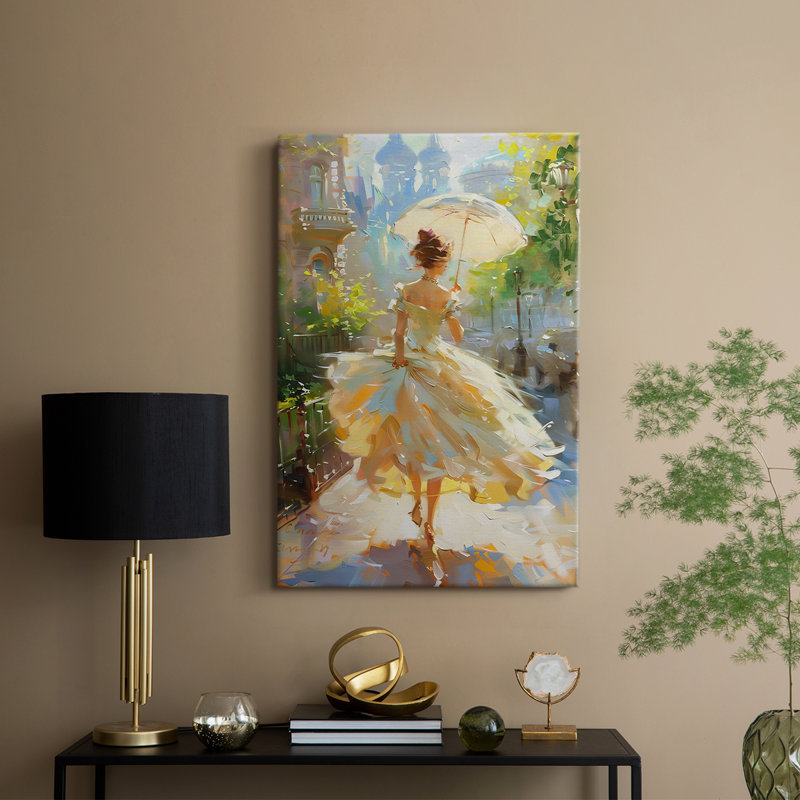 WCCEN Series DCCCL - Toile tendue avec châssis Premium - Prêt à être accroché, H 60 po x l 40 po