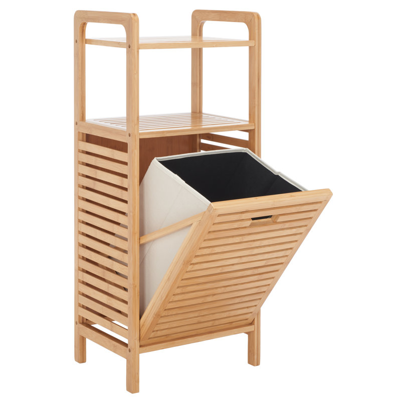 Solid Wood Laundry Hamper