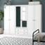 Rosenheim 6 Door Wardrobe