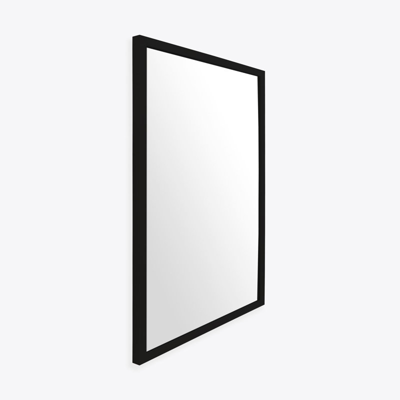 Miroir Lindens - noir, Noir