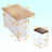Solid Wood Top Kitchen Island Set-97851646
